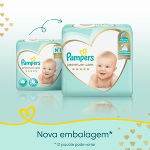 Fraldas Pampers Premium Care XXG 56 Unidades