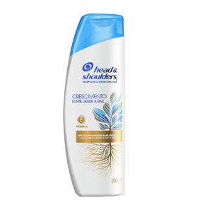 Shampoo Head & Shoulders Crescimento Forte Vitamina E 200ml