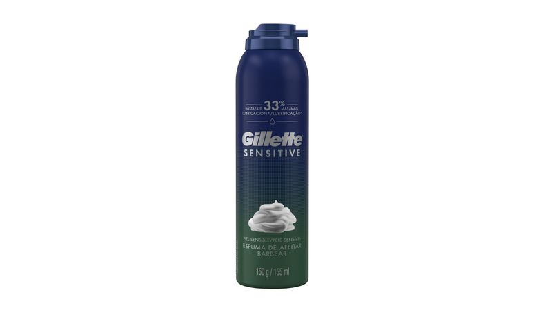 Espuma de Afeitar Gillette Prestobarba Sensitive 57 ml