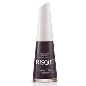 Esmalte Cremoso Risqué Escuro Chamei o Zeca pra Sair 8ml
