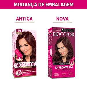 Tintura Biocolor Mini Kit 5.6 - Vermelho Glamour