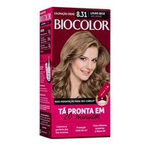Tintura Biocolor Mini Kit 8.31 - Louro Bege Look Pronto