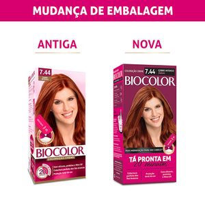 Tintura Biocolor Mini Kit 7.44 - Cobre Intenso Fashion