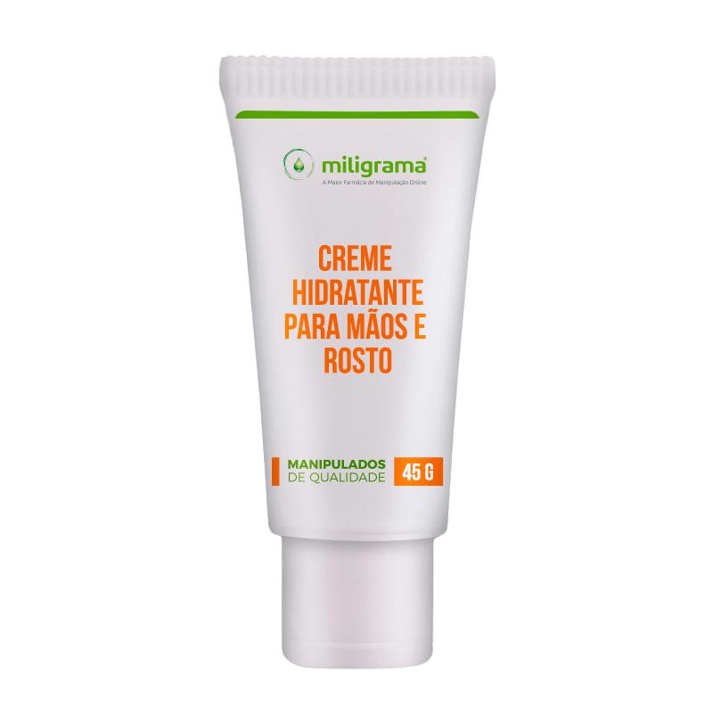 Creme hidratante para mãos e rosto 45g