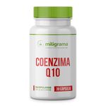 Coenzima Q10 (Ubiquinona) 100mg 30 cápsulas
