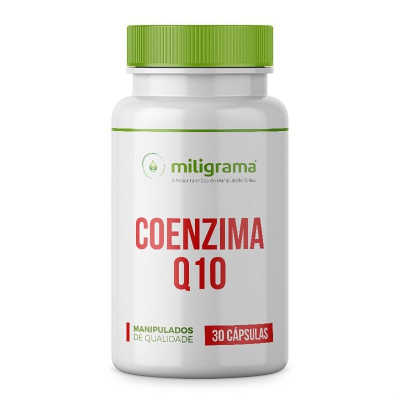 Coenzima Q10 (Ubiquinona) 100mg 30 cápsulas