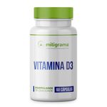 Vitamina D3 10000UI 60 Cápsulas