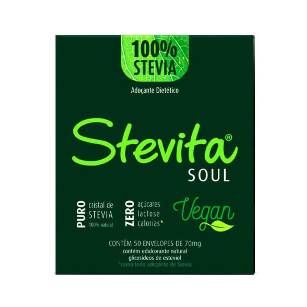 Adoçante Stevita Soul 50 sachês