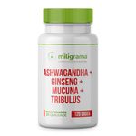 Ashwagandha + Ginseng + Mucuna + Tribulus 120 Doses