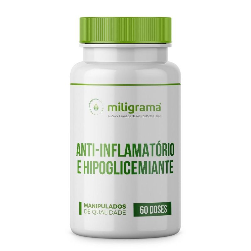 Anti-inflamatório e Hipoglicemiante 60 doses
