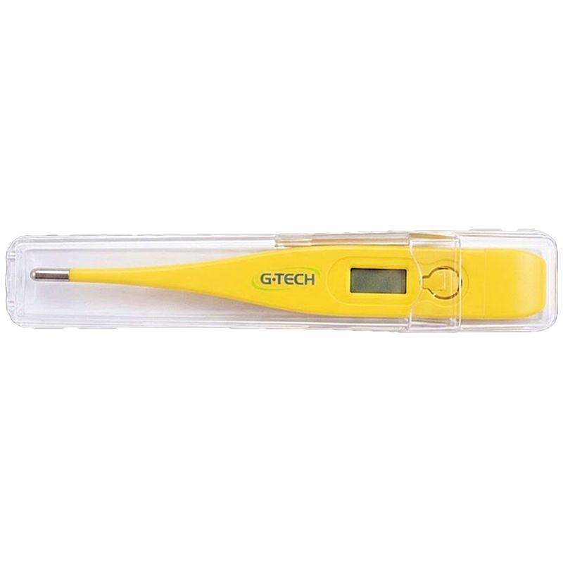 Termômetro Clínico Digital G-Tech TH1027 Amarelo