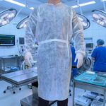 Avental Manga Longa Descartável Supreme 30g - 10 unidades