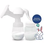 Bomba Tira Leite Manual 180Ml Dellamed Branco Livre de BPA