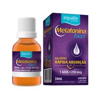 Suplemento Alimentar Equaliv Melatonina Fast 210mcg 30ml Gotas