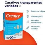 Curativos Transparentes Variados Cremer 30 unidades