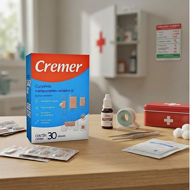 Curativos Transparentes Variados Cremer 30 unidades