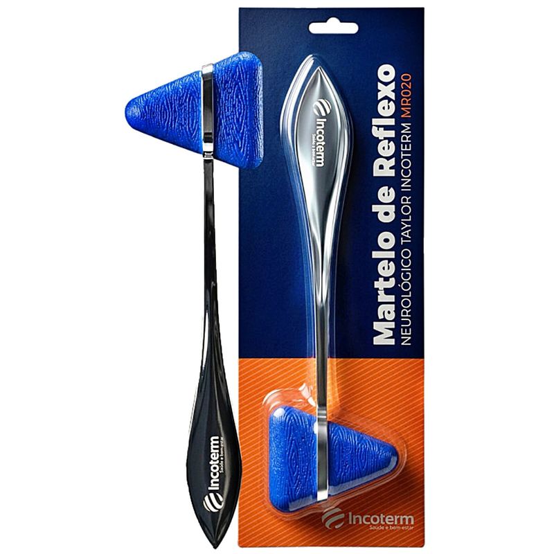 Martelo de Reflexo Neurológico Taylor Azul Incoterm