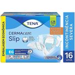 Fralda Adulto Tena Dermacare Slip Tam EG 16 unidades