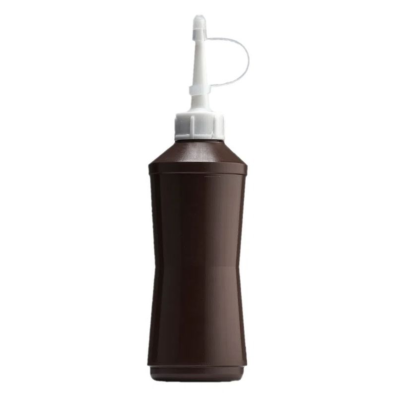 Almotolia Plástica - Ambar - Reta - 60ml