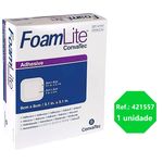 Curativo Foam Lite Convatec Adesivo 421557 8x8cm - unidade