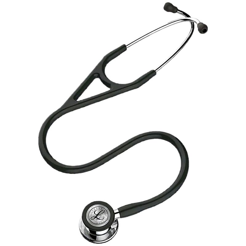 Estetoscópio Littmann Cardiology IV Preto e Prata 6177