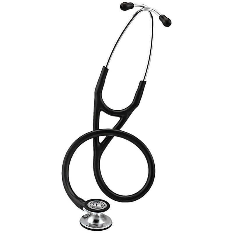 Estetoscópio Littmann Cardiology IV Preto e Prata 6177