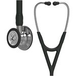 Estetoscópio Littmann Cardiology IV Preto e Prata 6177
