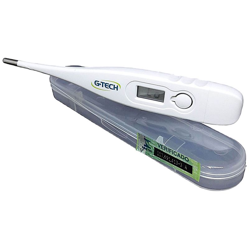 Termômetro Clínico Digital G-Tech - Branco