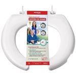 Assento Sanitário Para Cadeira de Banho Mebuki Oval Aberto