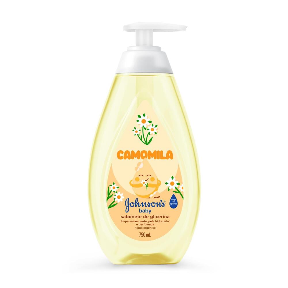 Jonhsons baby Sabonete Líquido de Glicerina Camomila 750ml