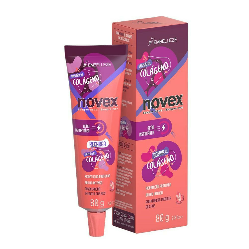 Hidratação Profunda Novex Recarga Infusão De Colágeno 80g