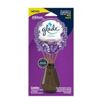 Difusor De Ambiente Glade Lavanda 1 Frascos Com 100ml E 6 Varetas