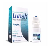 Lunah 1mg/ml Solução De Uso Oftálmico 10ml