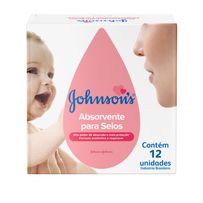 Absorventes para Seios Johnson's 12 unidades