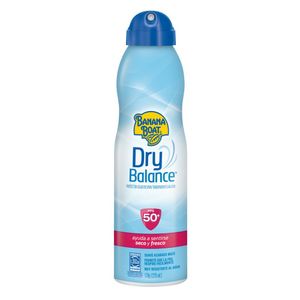 Protetor Solar Em Spray Banana Boat Dry Balance Fps50 Aerosol 170g