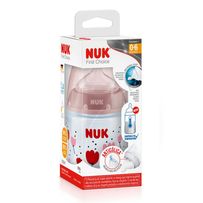 Mamadeira Nuk First Choice Controle de Temperatura Girl S1 0-6 meses 150ml