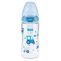 Mamadeira Nuk First Choice Controle de Temperatura Boy S2 6-18 meses 300ml