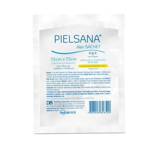 Gaze de Rayon Pielsana Embebida em Óleo Sachet 7,5x7,5cm 1 unidade