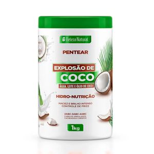 Creme de Pentear Beleza Natural Explosão De Coco 1Kg