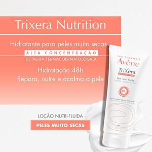Loção Nutri-fluida Avène Trixera Nutrition Sem Perfume 200ml