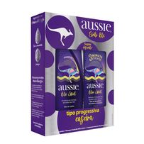 Kit Aussie Btx Effect Shampoo 360ml + Creme De Tratamento 3 Minute Miracle 236ml