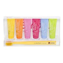Kit Curaprox Creme Dental Be You 10ml 6 Unidades + Escova Dental Ultra Soft Cores Sortidas 1 Unidade
