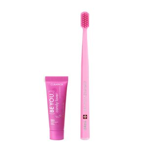Kit Curaprox Escova Dental Ultra Soft CS5460 1 Unidade + Creme Dental Be You 10ml 1 Unidade Cores Sortidas