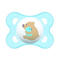 Chupeta Ortodôntica Mam Mom & Dad Boys 0-6 Meses 1 Unidade