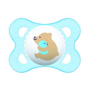 Chupeta Ortodôntica Mam Mom & Dad Boys 0-6 Meses 1 Unidade