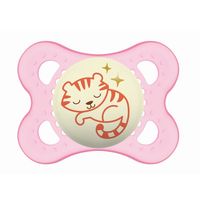Chupeta Night Mam 0 a 6 Meses Rosa 1 Unidade
