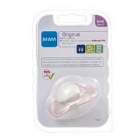 Chupeta Mam Original 6+ Meses Rosa 1 Unidade