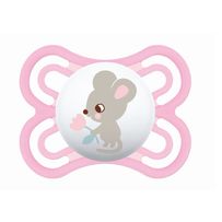 Chupeta Mam Perfect 0-6 Meses Rosa 2 Unidades