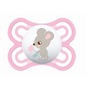 Chupeta Mam Perfect 0-6 Meses Rosa 2 Unidades