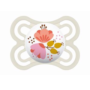 Chupeta Mam Perfect 0-6 Meses Rosa 2 Unidades